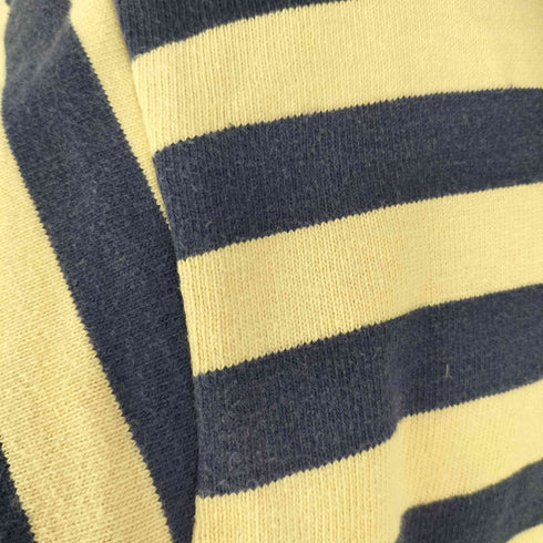 バーバリアン BARBARIAN ボーダー プルオーバーパーカー メンズ import:L